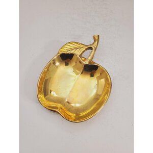 Vintage 1950s / BRASS SOAP DISH / Solid Brass Soap Holder Soap Dispenser Vintage